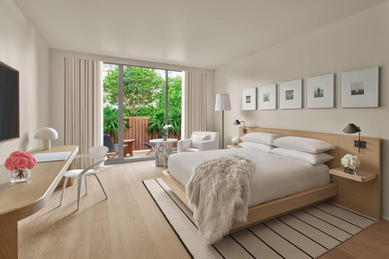Zimmer mit 1 Kingsize-Bett und Terrasse Garden